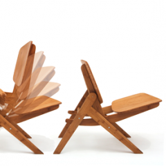 Convertible easy/dining chair by Jair Straschnow - Grassworks at the Aram Gallery 2009
